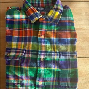 Ralph Lauren Multicolor Plaid Shirt XL